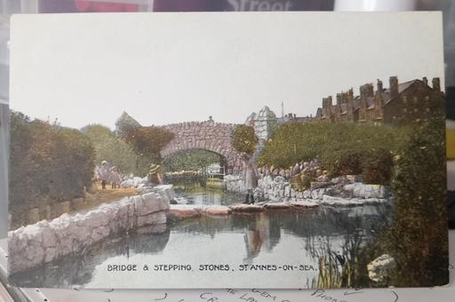 Buy & Sell Thatto Heath Saint Helens - Photos for Vintage st Anne's on Sea River postcard