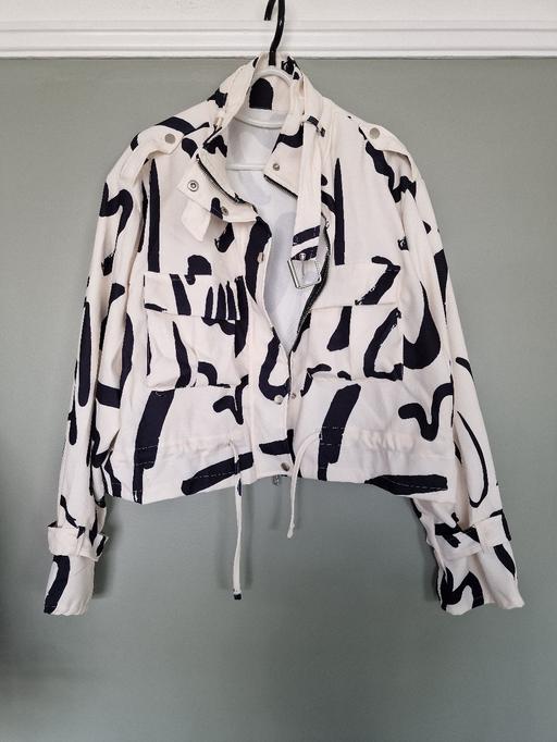 Buy & Sell Merseyside Knowsley - Photos for summer jacket sized 16-18 cream/black