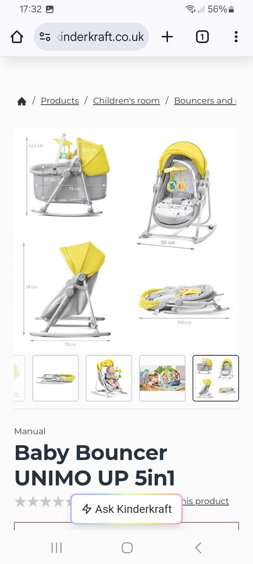 Buy & Sell West Midlands Wolverhampton - Photos for Kinderkraft 5 in 1