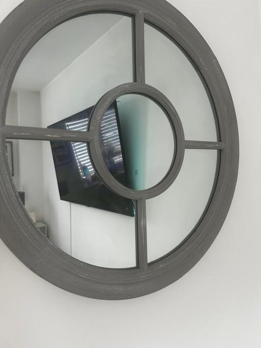 Buy & Sell Kent Dartford - Photos for Grey round mirror 70cm