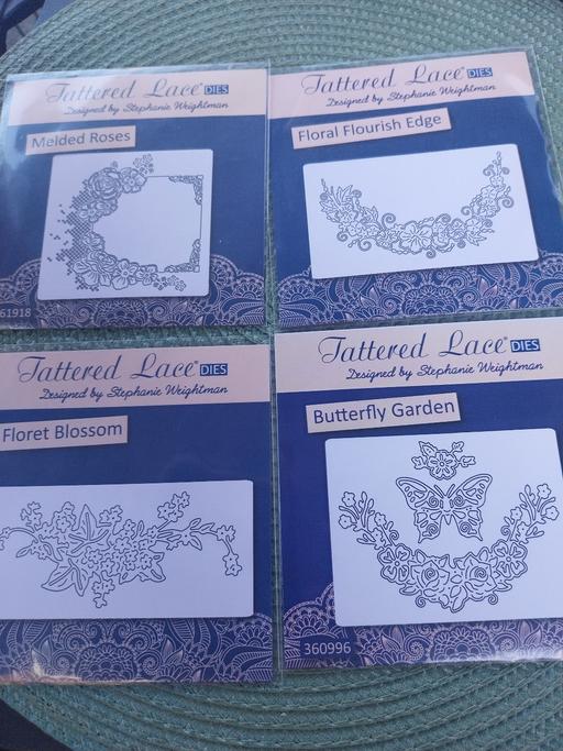Classes Wiltshire Swindon - Photos for 4 New Tattered Lace Craft Dies
