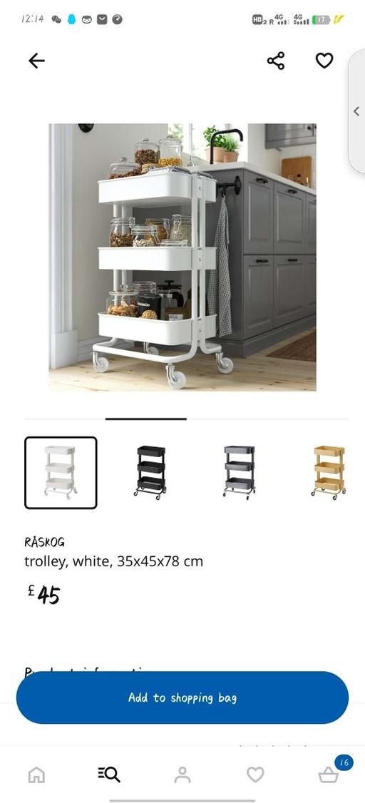 Buy & Sell Surrey Epsom and Ewell - Photos for Storage trolley
