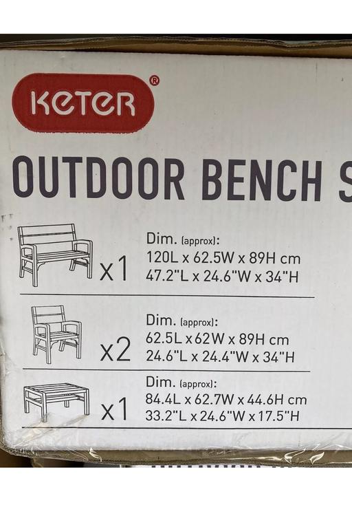 Buy & Sell Bedfordshire Central Bedfordshire - Photos for Keter 4- Seater Montero Garden Furniture