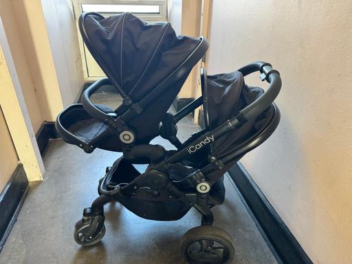 Buy & Sell East London Tower Hamlets - East London - Photos for Icandy double buggy pram black