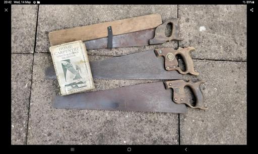 Buy & Sell Yardley Birmingham - Photos for 3 old hand saws garage clear out find