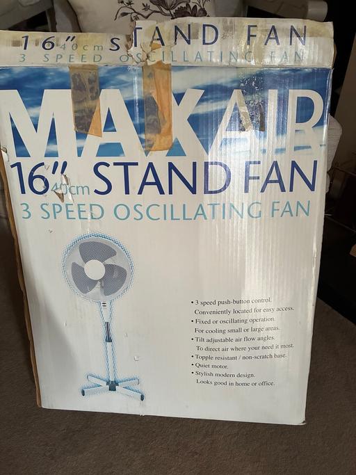 Buy & Sell West Midlands Dudley - Photos for Oscillating 3 Speed Fan