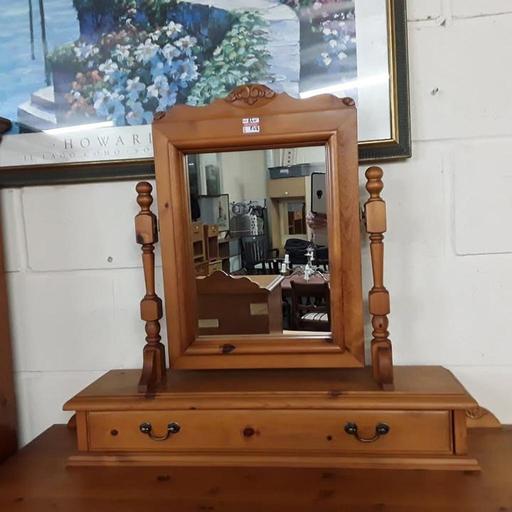 Buy & Sell Greater Manchester Tameside - Photos for JAYCEE solid pine dressing table mirror