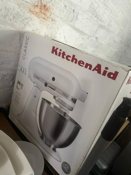 Buy & Sell Greater Manchester Trafford - Photos for KitchenAid K45 White Classic 4.3L - 5K45SSBWH