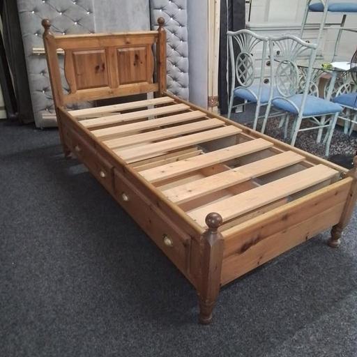 Buy & Sell Greater Manchester Tameside - Photos for Quality solid pine 3ft single bed frame