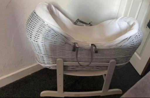 Buy & Sell Lancashire Blackburn with Darwen - Photos for Grey pod Moses basket