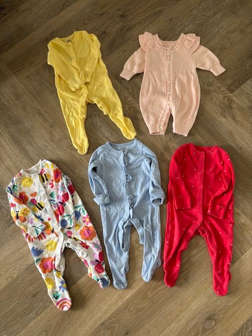 Buy & Sell Staffordshire Lichfield - Photos for 3-6 Months Sleepsuit Bundle