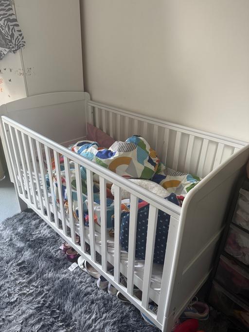 Buy & Sell South East London Sydenham Hill - SE26 - Photos for Single bed frame with mattress and Baby Cot