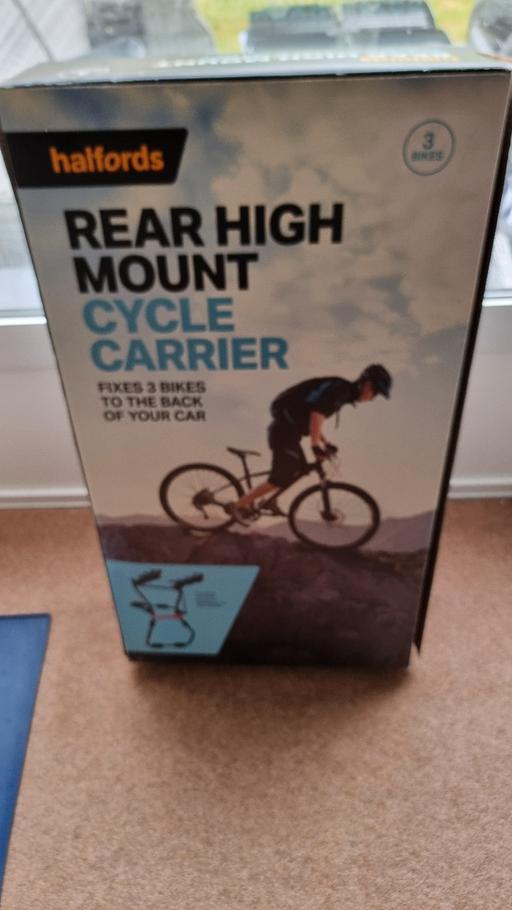 Buy & Sell West Midlands Solihull - Photos for Halfords Rear High Mount Cycle (x3) Carrier