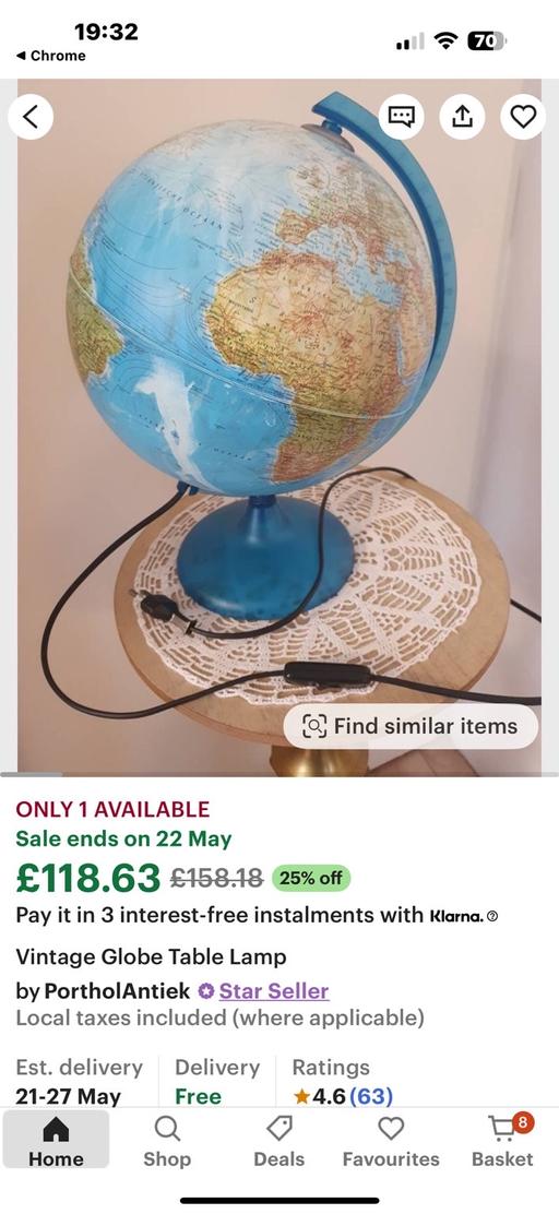 Buy & Sell Holly Hall Dudley - Photos for Rotating World Globe LED Light Up