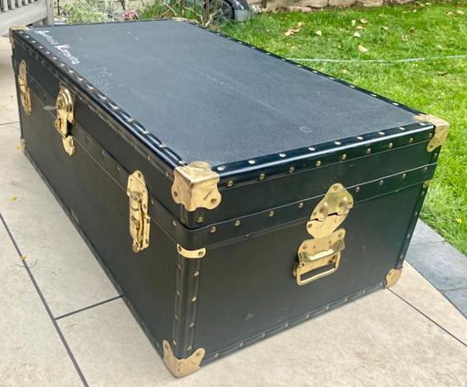 Buy & Sell West Midlands Birmingham - Photos for Mossman Black Steamer Trunk