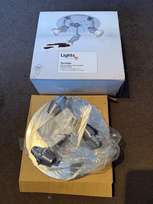 Buy & Sell Greater Manchester Bolton - Photos for Ceiling Light With Blue LED’s