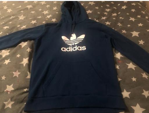 Buy & Sell Essex Colchester - Photos for Adidas navy hoodie men’s M