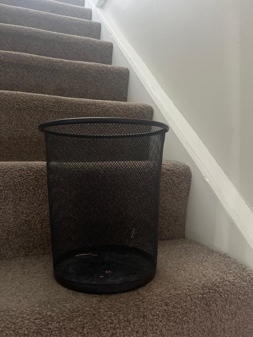 Buy & Sell South Yorkshire Rotherham - Photos for Black metal waste paper bin