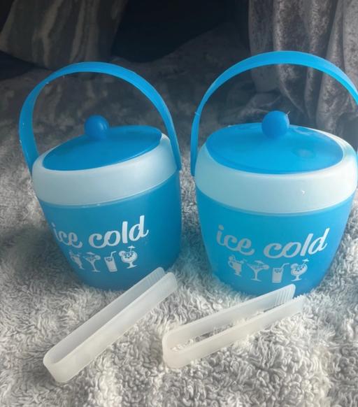 Buy & Sell West Midlands Sandwell - Photos for Ice buckets with lids & tongs