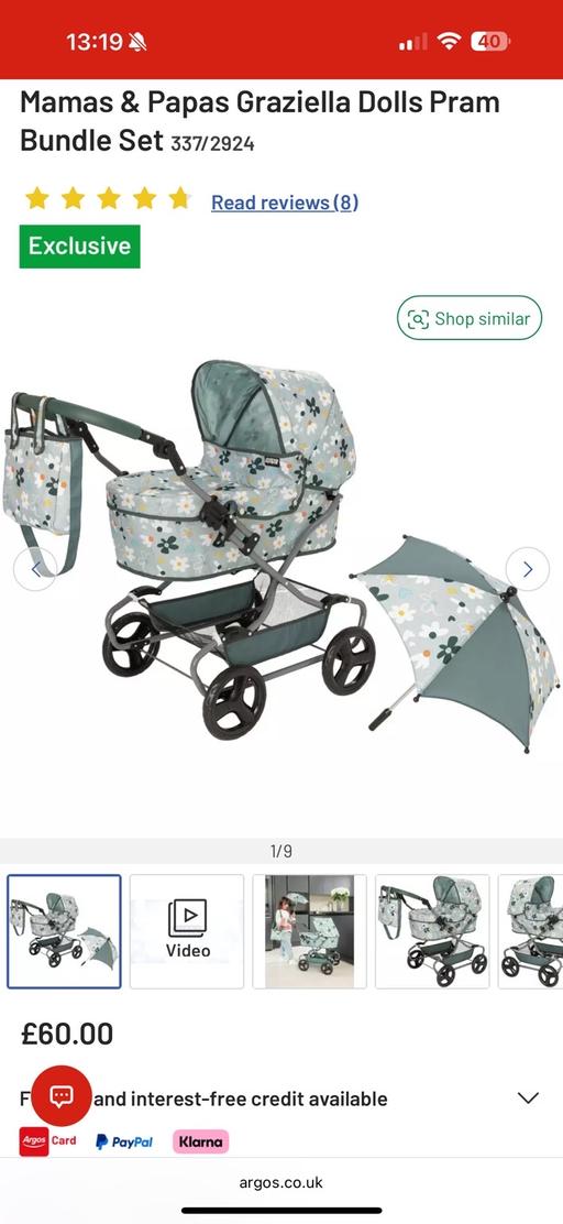 Buy & Sell West Midlands Dudley - Photos for Mamas and papas doll pushchair