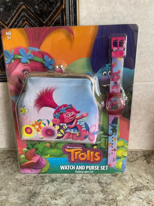 Buy & Sell West Midlands Birmingham - Photos for Trolls watch & purse set