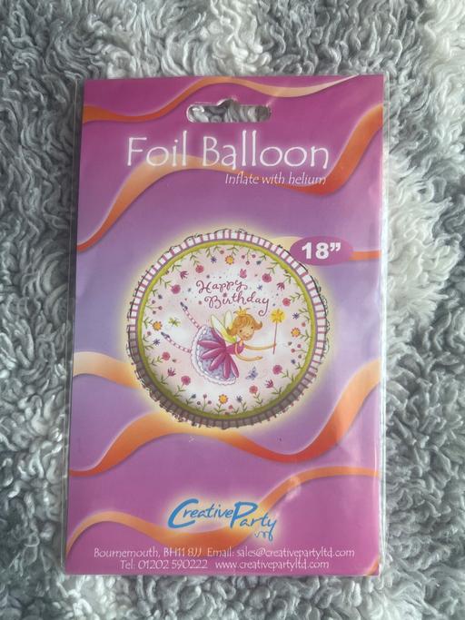 Classes West Midlands Sandwell - Photos for Happy Birthday Fairy Foil Balloon