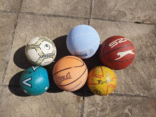 Buy & Sell South Yorkshire Doncaster - Photos for footballs and basketballs x7 all together