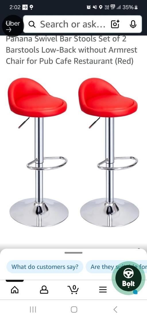 Buy & Sell West Midlands Birmingham - Photos for Set of 2 kitchenStools Armless Round Seat H