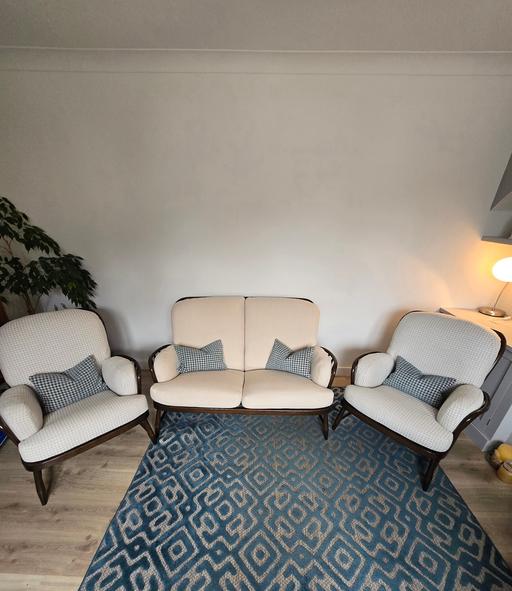 Buy & Sell Kent Tonbridge and Malling - Photos for Ercol Jubilee 766 2 Seater Sofa & 2 armchairs