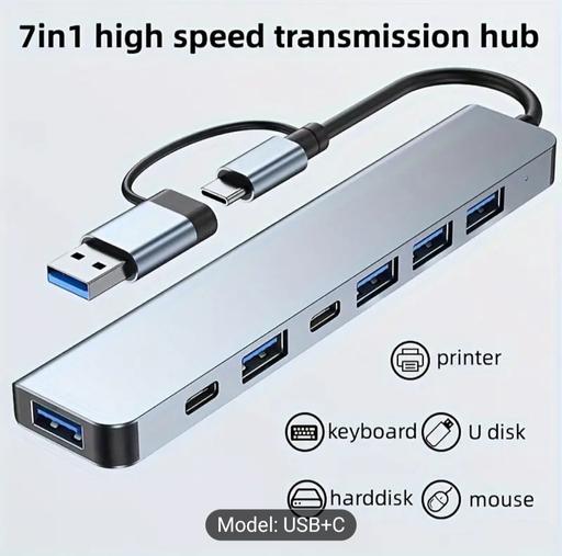 Buy & Sell South East London Deptford - South East London - Photos for 7-in-1 High-Speed USB 3.0 Data Transfer Adapt