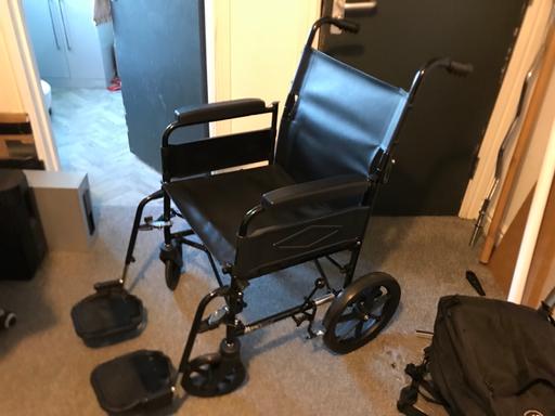 Buy & Sell North London Enfield - Photos for Fold up Wheelchair very well made/strong 
