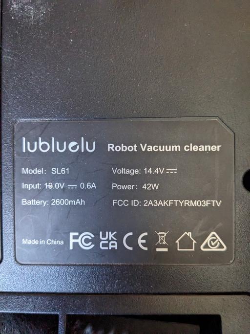 Buy & Sell Merseyside Saint Helens - Photos for Robot vacuum cleaner Lubluelu SL61