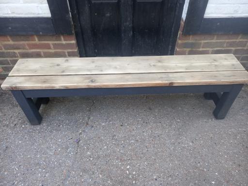 Buy & Sell Kent Maidstone - Photos for Garden wooden bench (in or out)