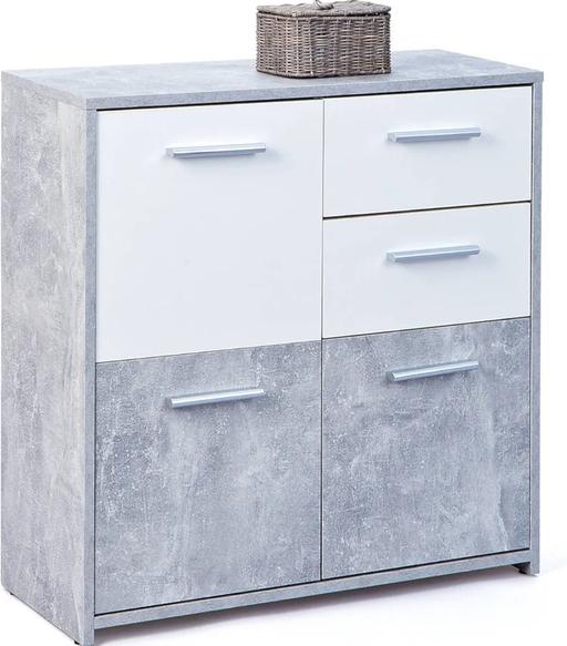Buy & Sell West Midlands Birmingham - Photos for Inter Link - Chest Drawer NICOLUS - Concrete