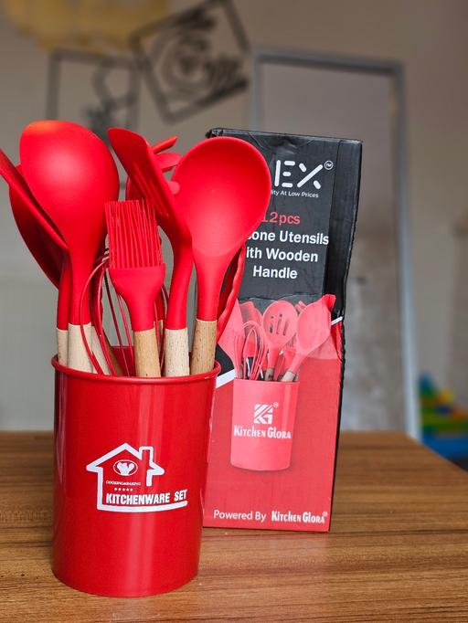 Buy & Sell Lincolnshire North East Lincolnshire - Photos for 12 psc silicone cooking spoons