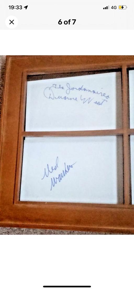 Buy & Sell Glasgow Thornwood - Glasgow - Photos for Elvis Presley back band signature s