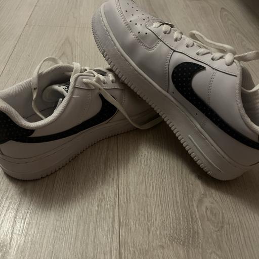Buy & Sell County Durham Haswell - County Durham - Photos for white Nike air forces with poke a dot ticks