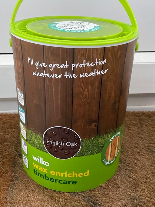 Buy & Sell West Sussex Mid Sussex - Photos for 4 x 5L Wax Enriched Timbercare / English Oak