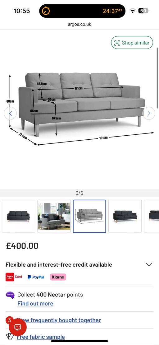 Buy & Sell North London Finchley - North London - Photos for Sofa 3 Seater