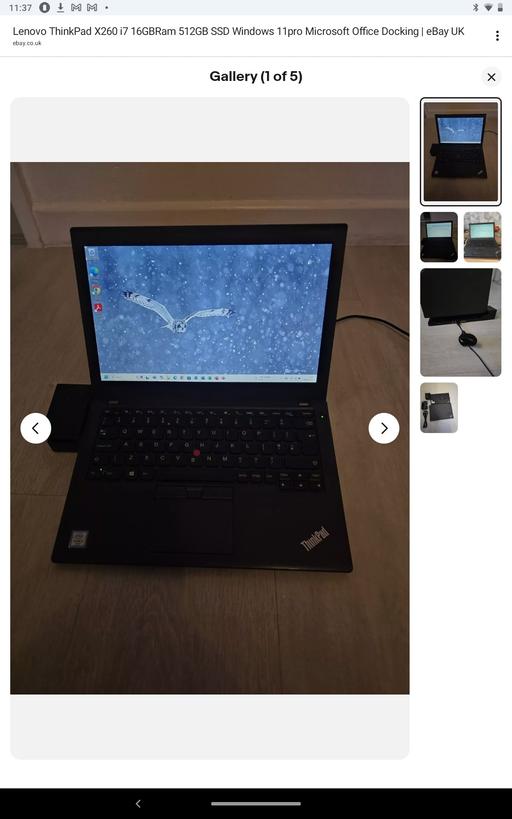 Buy & Sell Merseyside Liverpool - Photos for Lenovo Thinkpad X260 i7 16GB RAM 512GB SSD