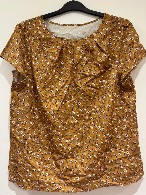 Buy & Sell Bedfordshire Luton - Photos for Cute mustard women top/shirt