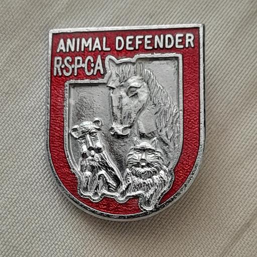 Buy & Sell Lancashire South Ribble - Photos for R.S.P.C.A VINTAGE ENAMELLED BADGE