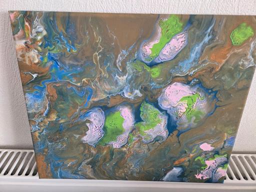 Buy & Sell West Midlands Sandwell - Photos for Original Abstract acrylic painting Wall Art,