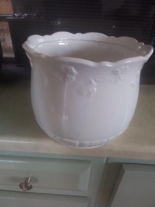 Buy & Sell West Midlands Walsall - Photos for CREAM PLANT POT