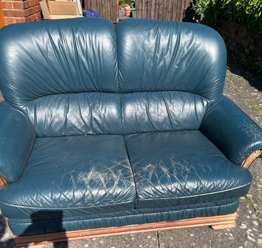 Buy & Sell West Midlands Dudley - Photos for Free for collection blue sofa double seat
