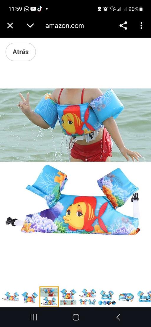 Buy & Sell West Midlands Birmingham - Photos for Childrens's Swim Vest 3-5years - Fish Design
