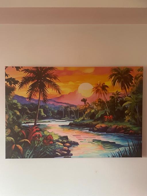 Buy & Sell South East London Bromley - Photos for Beautiful large Caribbean landscape picture
