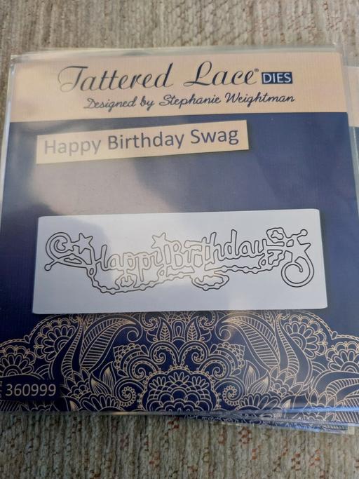 Classes Wiltshire Swindon - Photos for New Tattered Lace Happy Birthday Craft Die