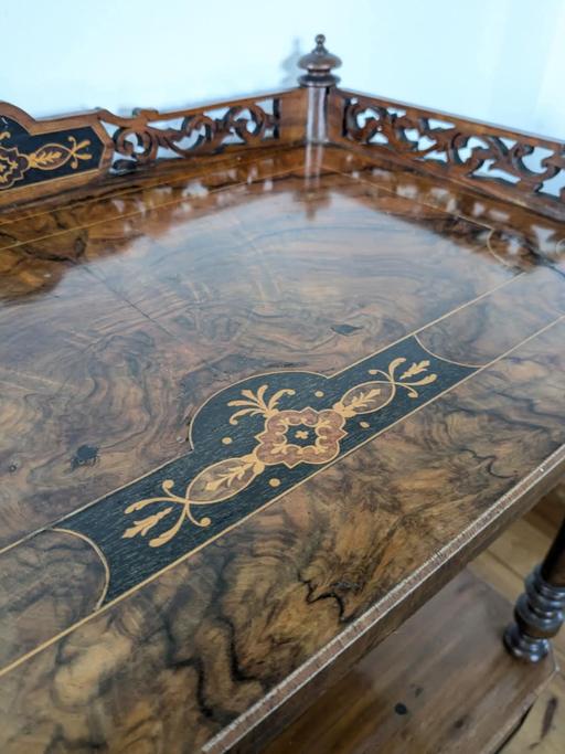Buy & Sell Lincolnshire West Lindsey - Photos for Decorative Victorian Walnut Burr Unit