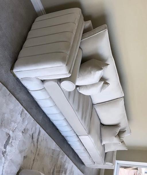 Buy & Sell Leicestershire Harborough - Photos for Cream sofa 2 seater